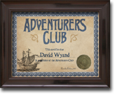 Advanturers Club Certificate